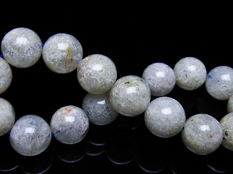 ホワイトガーデンファントムクォーツ ブレスレット 12mm [t239-3420] 2枚目