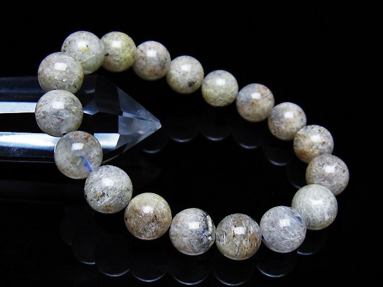 ホワイトガーデンファントムクォーツ ブレスレット 11mm [t239-3423] 1枚目