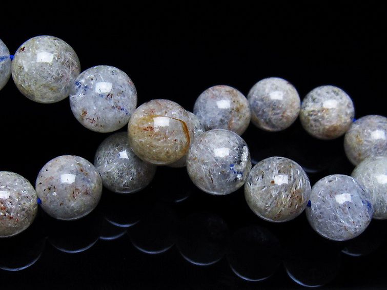 ホワイトガーデンファントムクォーツ ブレスレット 11mm [t239-3423] 2枚目