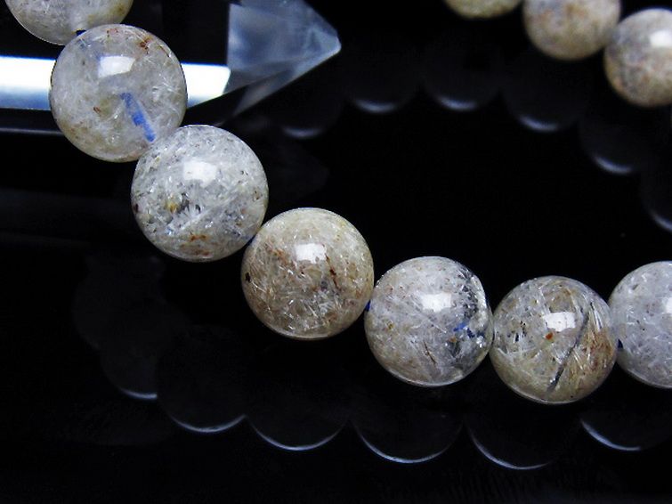 ホワイトガーデンファントムクォーツ ブレスレット 11mm [t239-3423] 3枚目