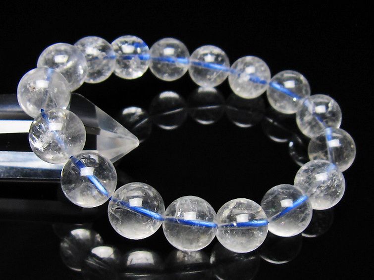 ホワイトガーデンファントムクォーツ ブレスレット 12mm [t239-3486] 1枚目