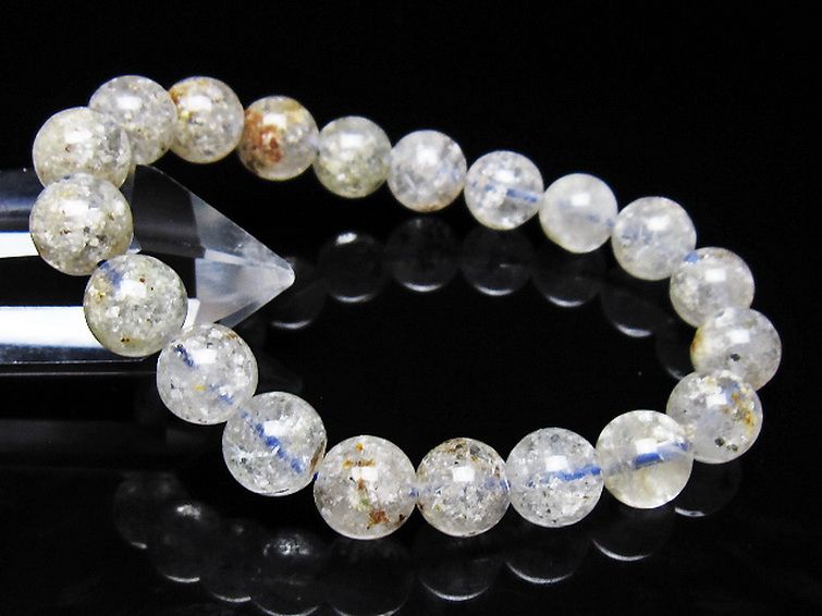 ホワイトガーデンファントムクォーツ ブレスレット 10mm [t239-3498] 1枚目