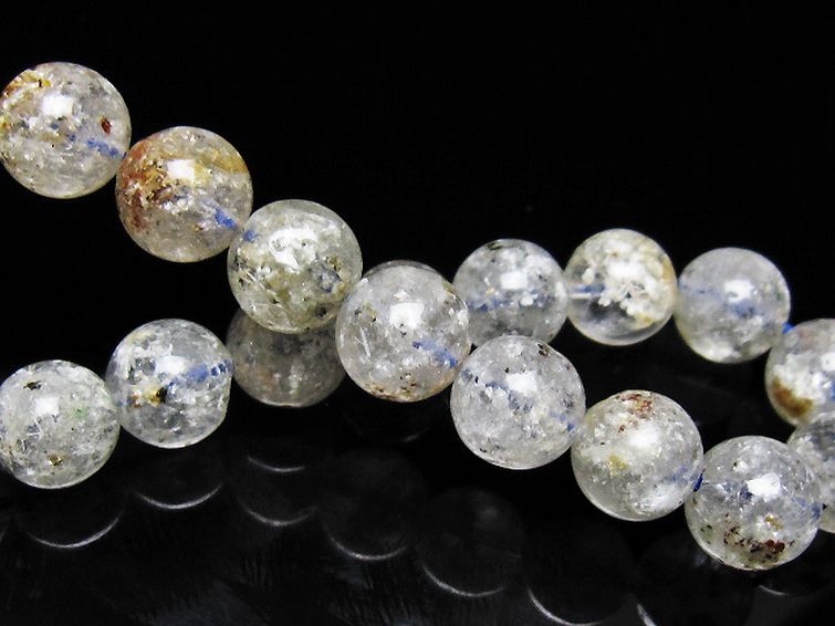 ホワイトガーデンファントムクォーツ ブレスレット 10mm [t239-3498] 2枚目