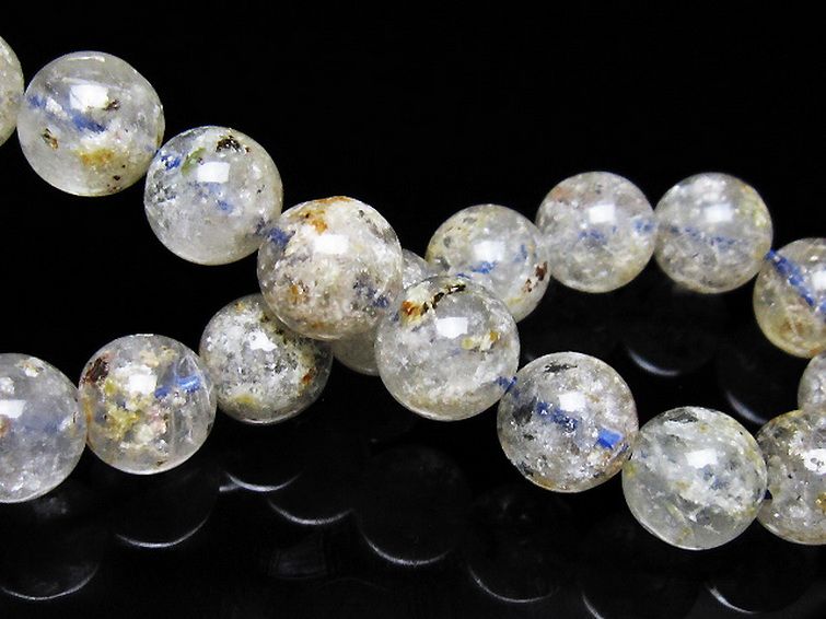 ホワイトガーデンファントムクォーツ ブレスレット 10mm [t239-3499] 2枚目