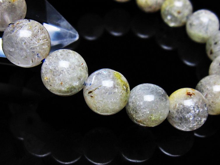 ホワイトガーデンファントムクォーツ ブレスレット 11mm [t239-3510] 3枚目