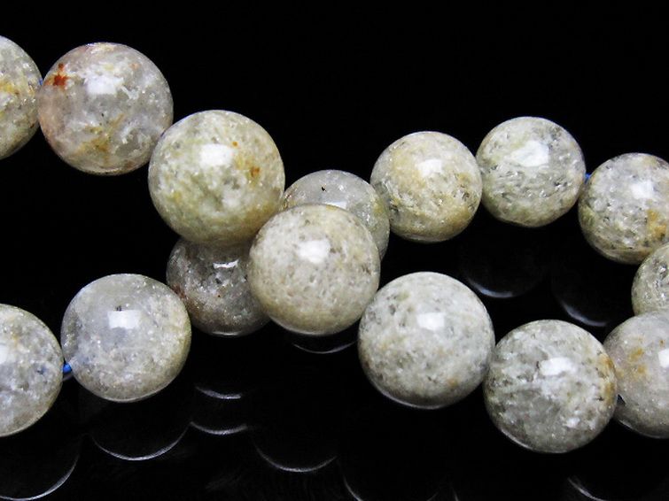 ホワイトガーデンファントムクォーツ ブレスレット 12mm [t239-3516] 2枚目