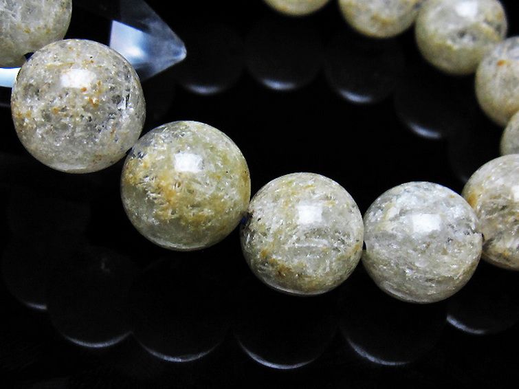 ホワイトガーデンファントムクォーツ ブレスレット 14mm [t239-3520] 3枚目