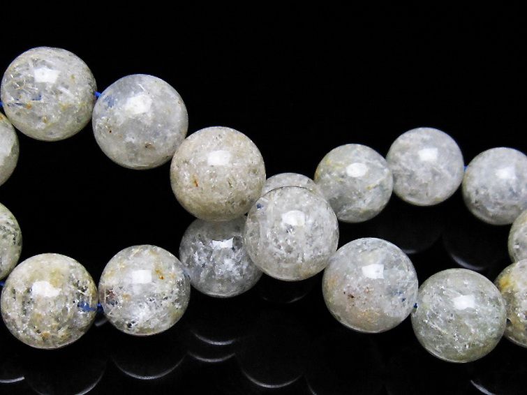 ホワイトガーデンファントムクォーツ ブレスレット 13mm [t239-3523] 2枚目