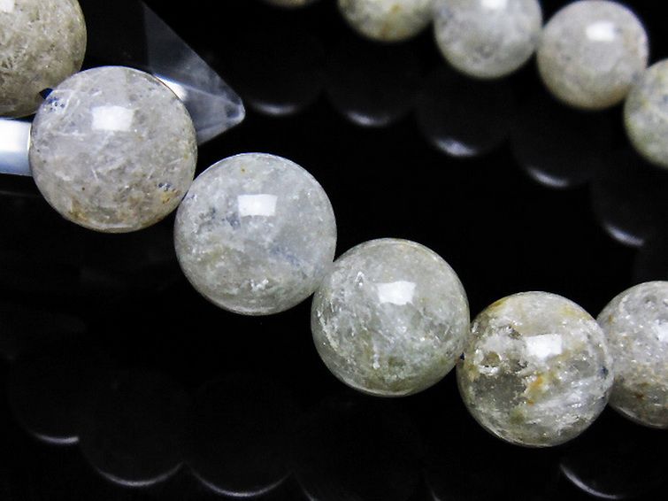 ホワイトガーデンファントムクォーツ ブレスレット 13mm [t239-3523] 3枚目