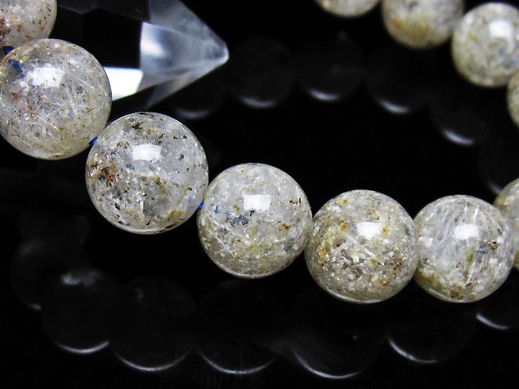 ホワイトガーデンファントムクォーツ ブレスレット 12mm [t239-3537] 3枚目