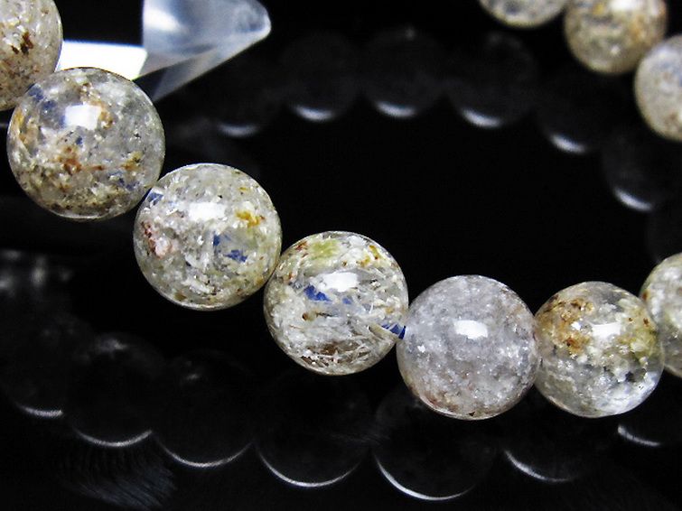 ホワイトガーデンファントムクォーツ ブレスレット 10mm [t239-3559] 3枚目