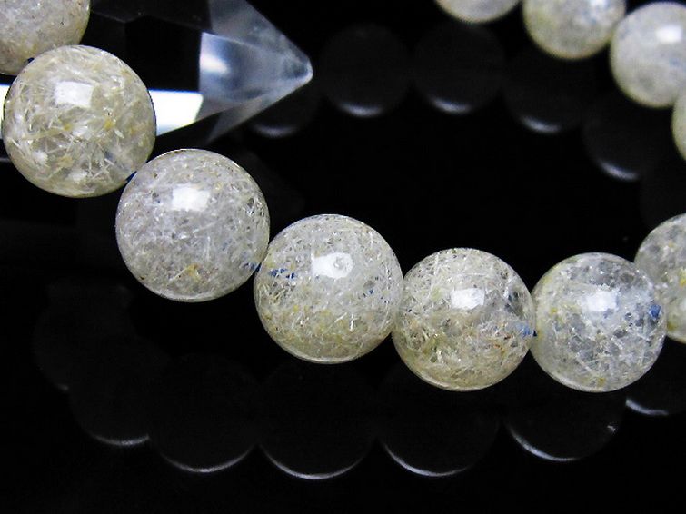 ホワイトガーデンファントムクォーツ ブレスレット 12mm [t239-3583] 3枚目