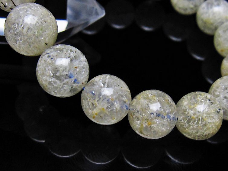 ホワイトガーデンファントムクォーツ ブレスレット 12mm [t239-3587] 3枚目