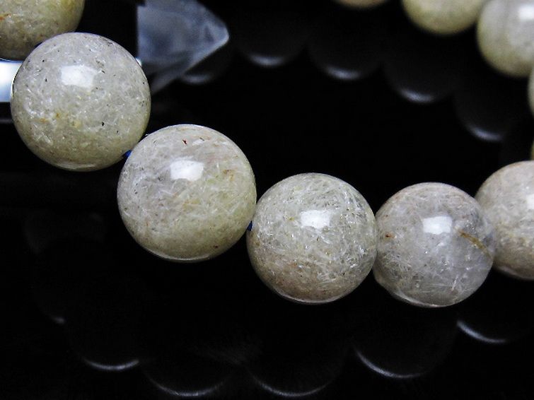 ホワイトガーデンファントムクォーツ ブレスレット 13mm [t239-3604] 3枚目