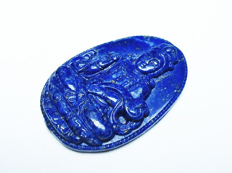 ひろやん、12/2までお取り置き　ラピスラズリ ラピスラズリタンブル48g/瑠璃石 天然石販売 名取貴石 天然石原石