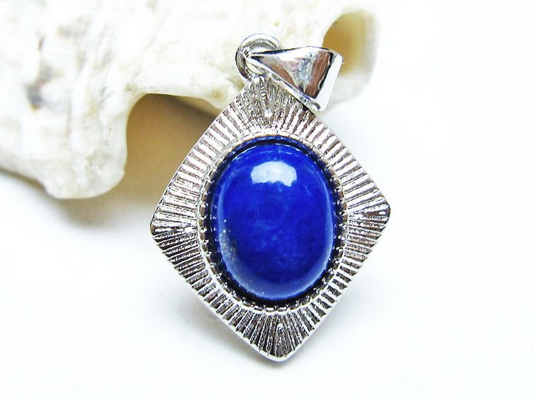 ラピスラズリ ペンダント [T25-40806] 1枚目