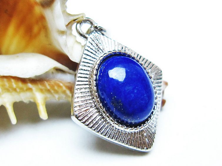 ラピスラズリ ペンダント [T25-40806] 2枚目