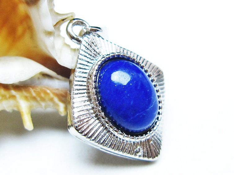ラピスラズリ ペンダント [T25-40810] 2枚目