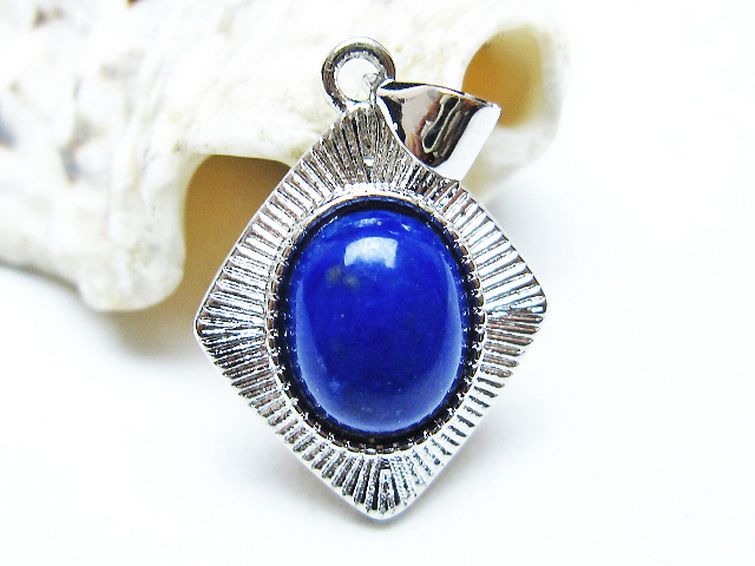 ラピスラズリ ペンダント [T25-40814] 1枚目