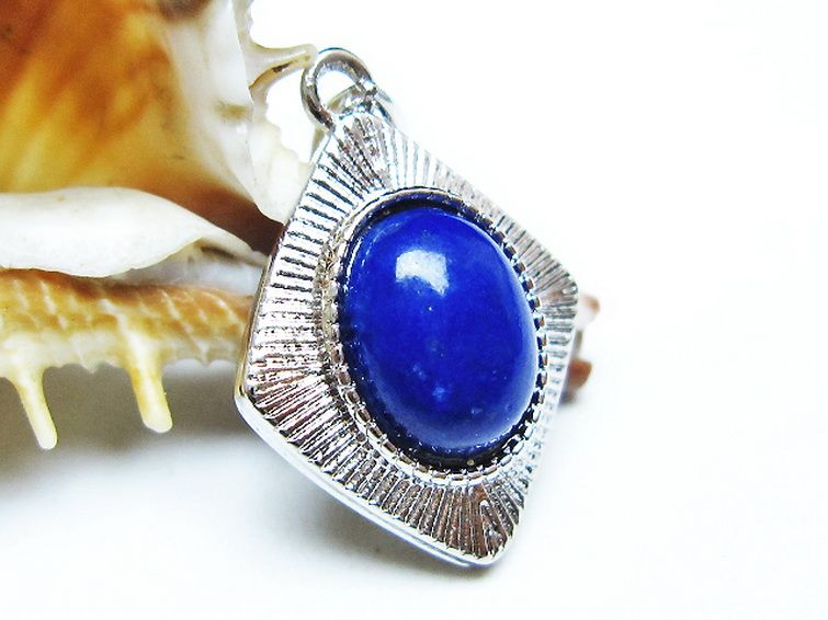 ラピスラズリ ペンダント [T25-40814] 2枚目