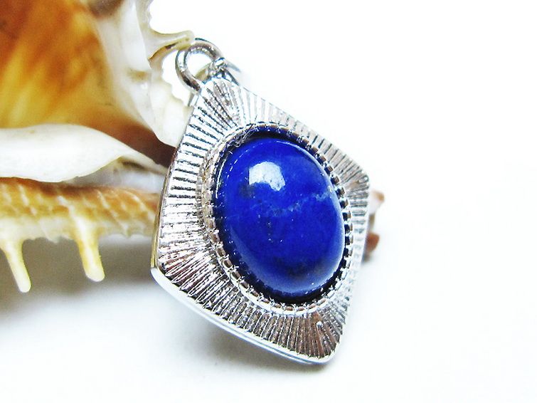 ラピスラズリ ペンダント [T25-40816] 2枚目