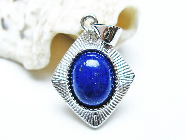 ラピスラズリ ペンダント [T25-40855] 1枚目