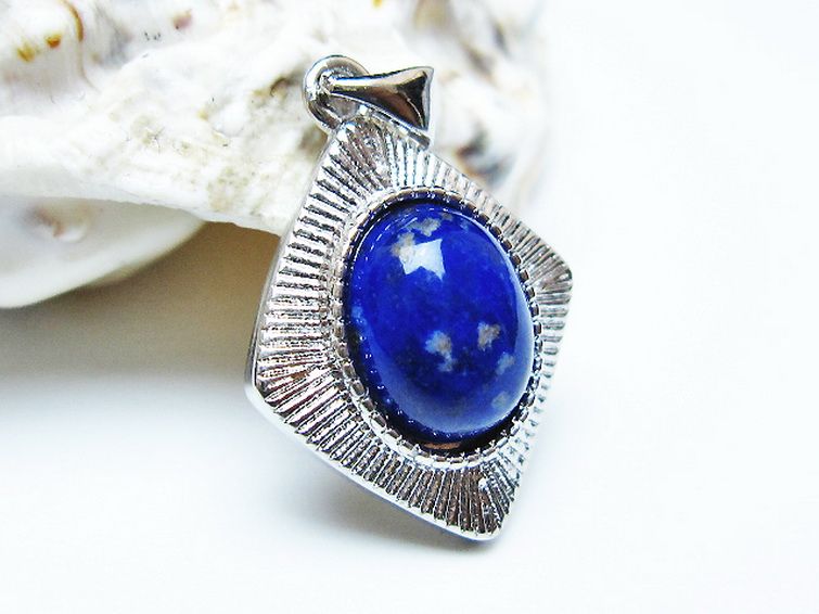 ラピスラズリ ペンダント [T25-40947] 2枚目