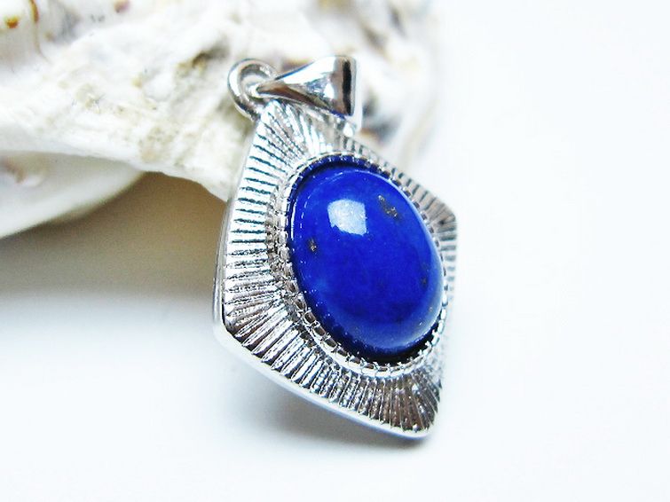 ラピスラズリ ペンダント [T25-40948] 2枚目