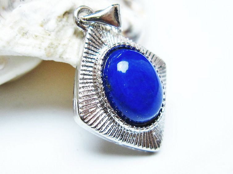 ラピスラズリ ペンダント [T25-40950] 2枚目