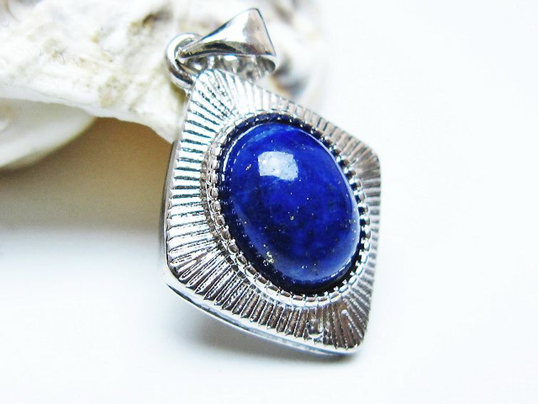 ラピスラズリ ペンダント [T25-40952] 2枚目