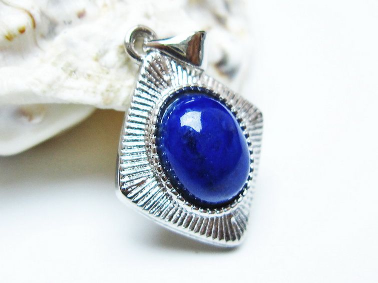 ラピスラズリ ペンダント [T25-40957] 2枚目