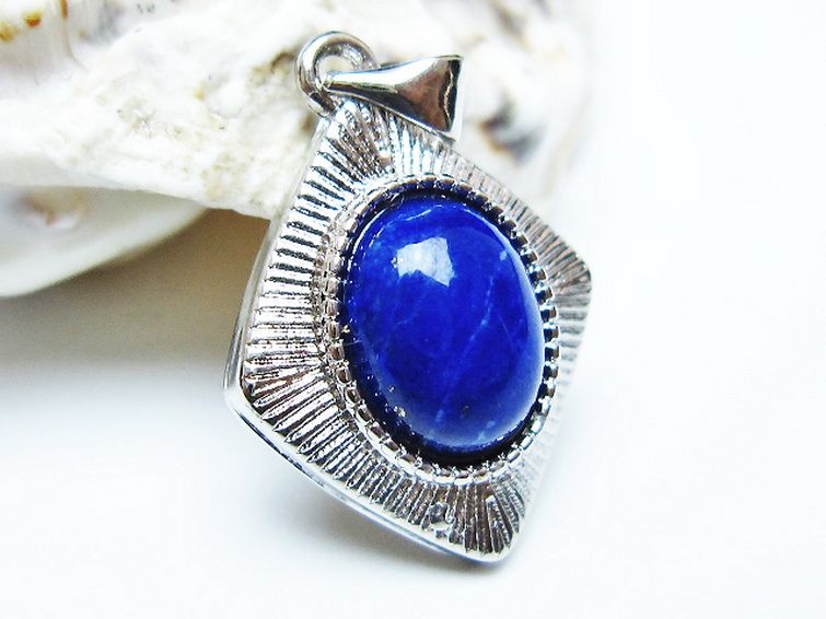 ラピスラズリ ペンダント [T25-40964] 2枚目