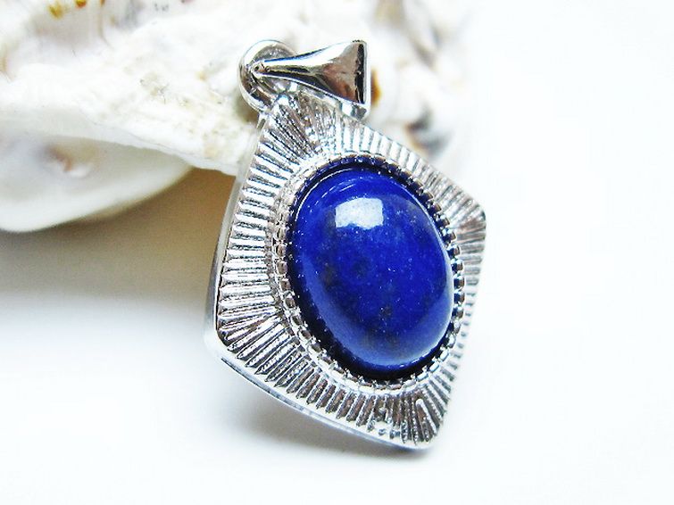ラピスラズリ ペンダント [T25-40972] 2枚目