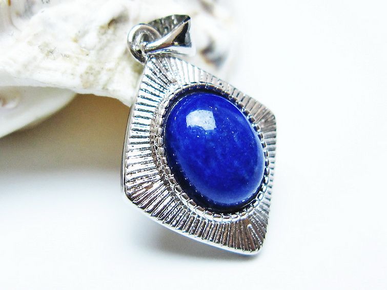 ラピスラズリ ペンダント [T25-40980] 2枚目