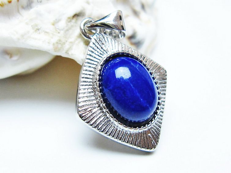 ラピスラズリ ペンダント [T25-40981] 2枚目