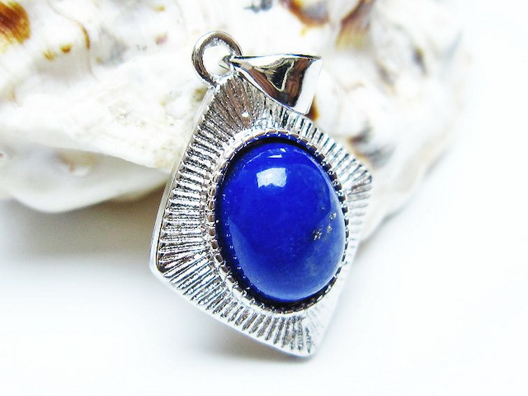 ラピスラズリ ペンダント [T25-40988] 2枚目