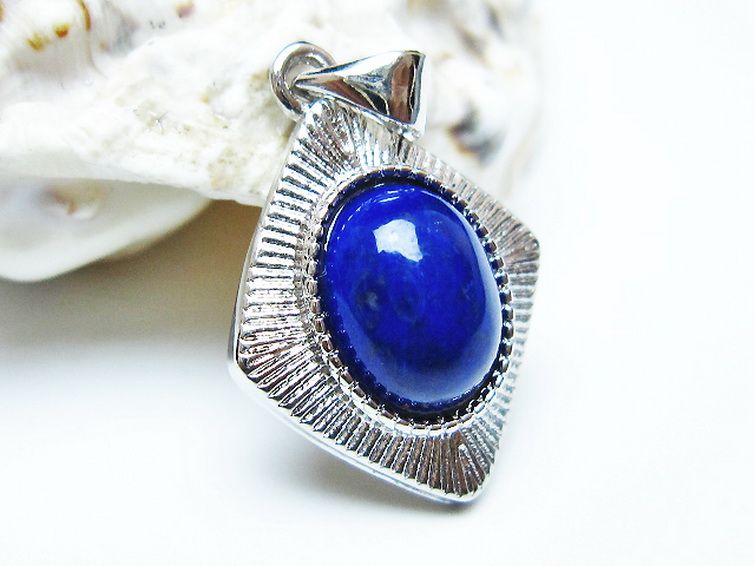 ラピスラズリ ペンダント [T25-40991] 2枚目
