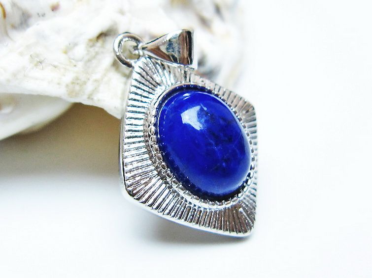 ラピスラズリ ペンダント [T25-41002] 2枚目