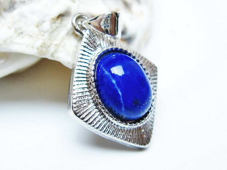 ラピスラズリ ペンダント [T25-41003] 2枚目