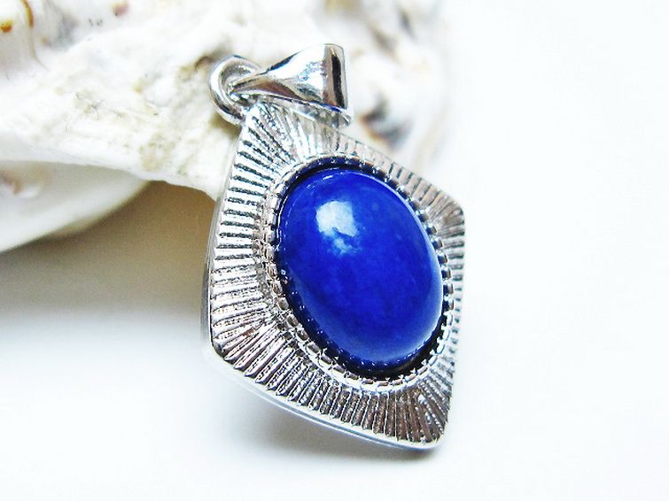 ラピスラズリ ペンダント [T25-41006] 2枚目