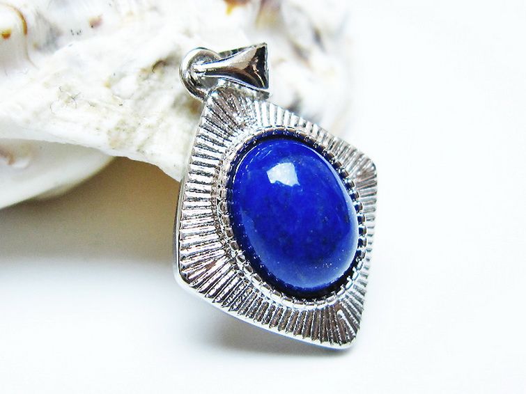 ラピスラズリ ペンダント [T25-41015] 2枚目