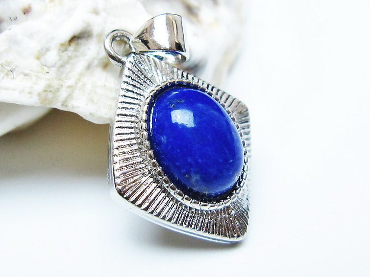 ラピスラズリ ペンダント [T25-41018] 2枚目