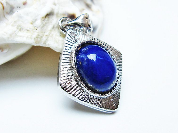 ラピスラズリ ペンダント [T25-41027] 2枚目