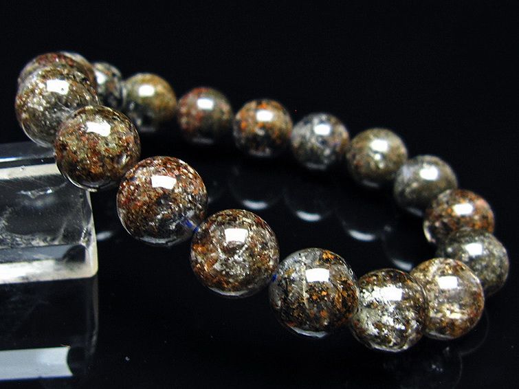 ガーデン トルマリンルチル入り  ブレスレット 11mm [T253-2944] 1枚目