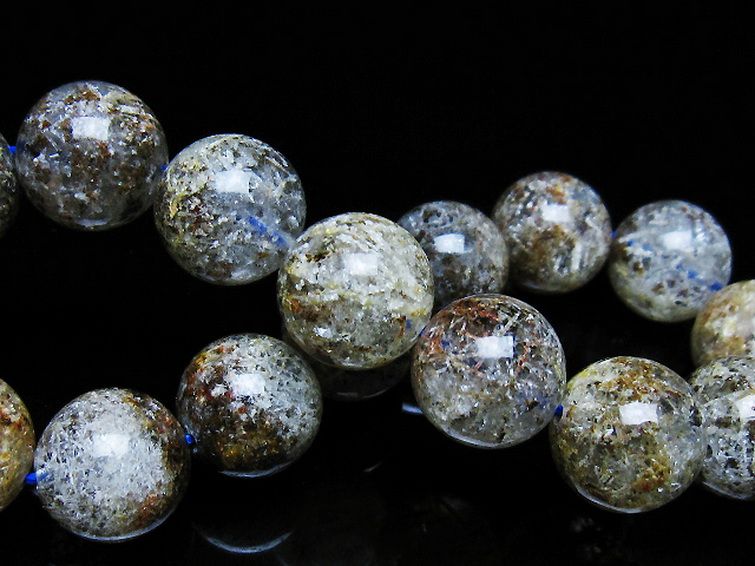 ガーデン トルマリンルチル入り  ブレスレット 14mm [T253-3064] 2枚目