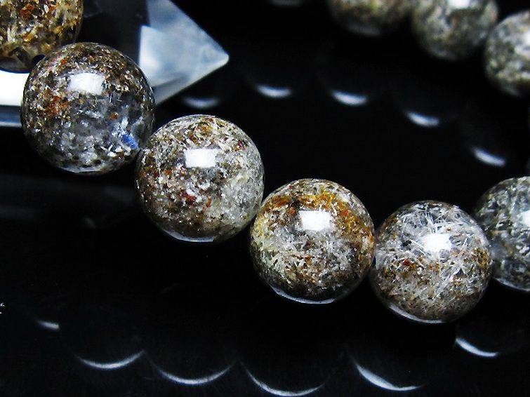 ガーデン トルマリンルチル入り ブレスレット 13mm [t253-3081] 3枚目