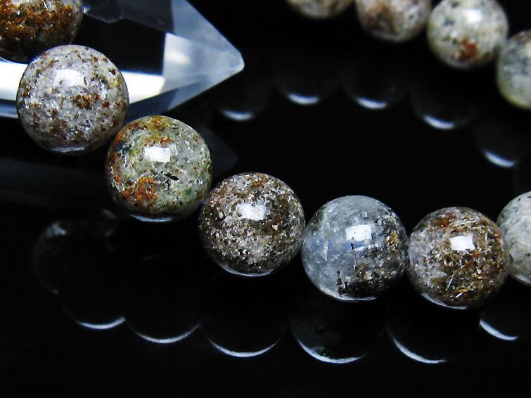 ガーデン トルマリンルチル入り  ブレスレット 12mm [T253-3167] 3枚目