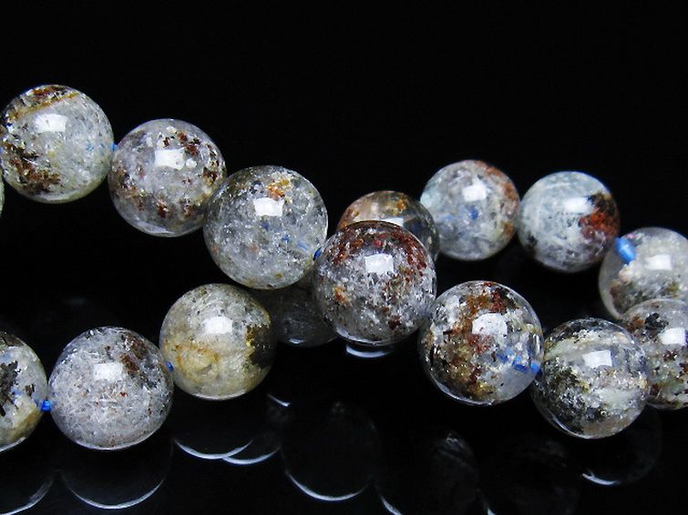 ガーデン トルマリンルチル入り  ブレスレット 12mm [T253-3181] 2枚目