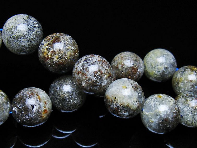 ガーデン トルマリンルチル入り  ブレスレット 14mm [T253-3189] 2枚目