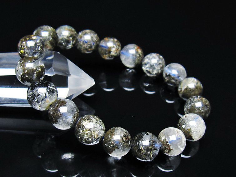 ガーデン トルマリンルチル入り  ブレスレット 11mm [T253-3198] 1枚目